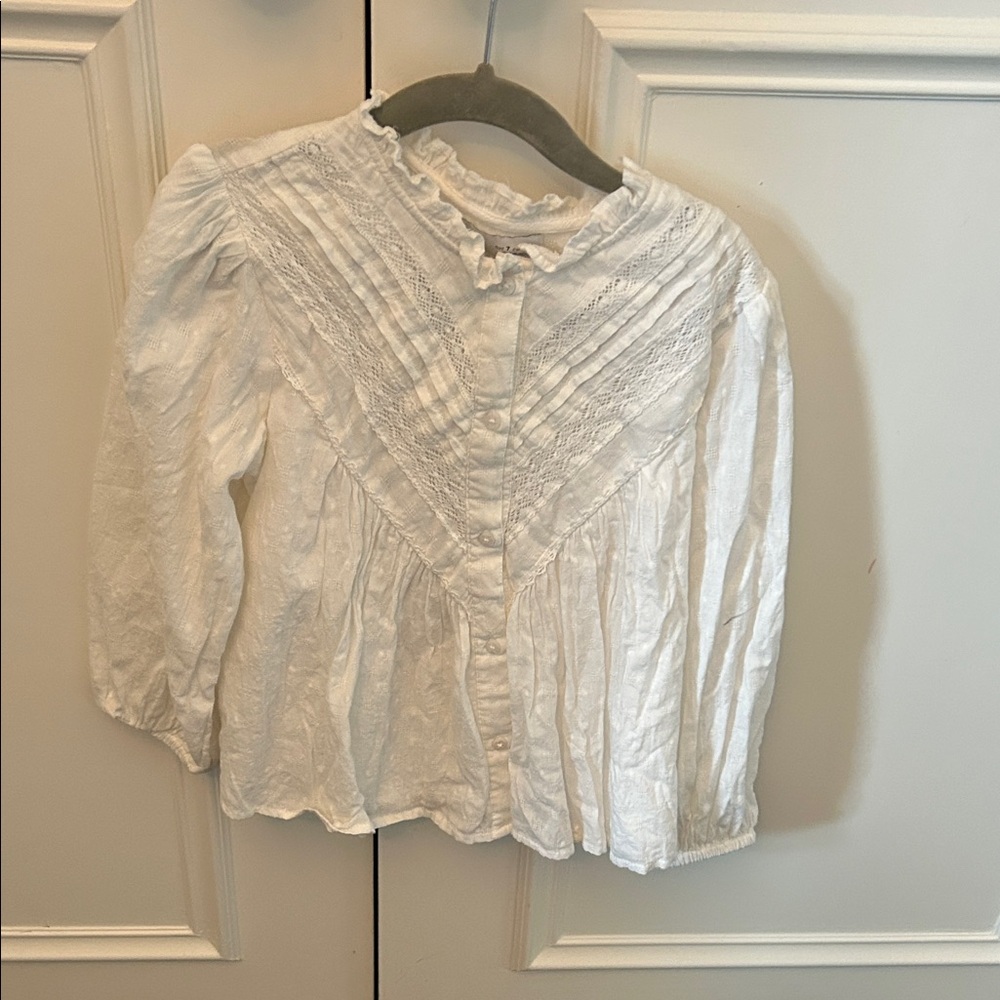 Zara girls top size 7